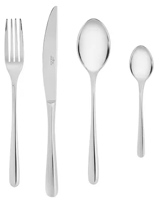 Besteckset 68-teilig für 12 Personen, Edelstahl, spülmaschinengeeignet