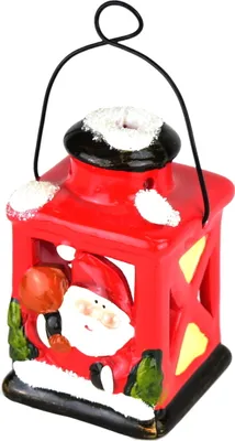 Produktbild von Laterne mit Weihnachtsmann 10,5 cm