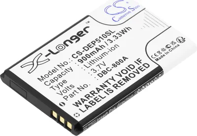 Produktbild von TECHTEK Akku Kompatibel mit [Doro] 1360, 1362, 2414, 401, 5030, 5031, 507S, 508, 509, 530X, 5516, 5517, 6021, 6030, 6031, 6041, 6050, 6051, 6120, 612