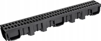 Produktbild von LINEARE ENTWÄSSERUNG A15 Rinne H105 Kunststoffrost
