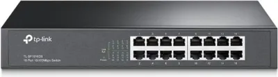 Produktbild von Switch / FE / 16-Port / 1HE / 13 Zoll rackmountfähig / aus Stahl