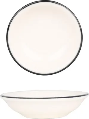 Produktbild von Bonna Servierschale - Linea Black - Porzellan - 13 cm (220cc)