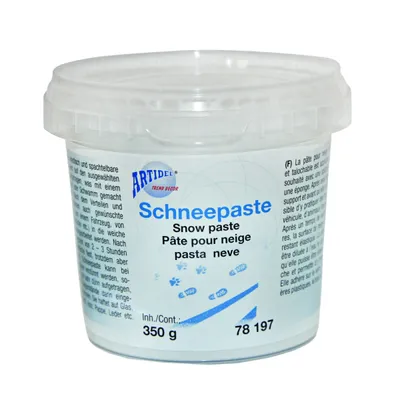 Produktbild von Schneepaste, selbstklebend 350 g, mit Glitzereffekt