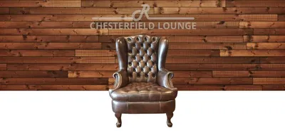 Obrázok produktu pre Chesterfield Ohrensessel Sessel Polster Fernseh Couch Büro 100% Echtes Leder