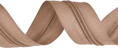 Produktbild von 5m Endlos-Reißverschluss 3mm freie Farbwahl,573 graubeige