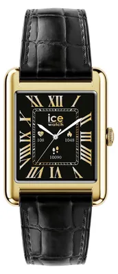 Produktbild von ICE-WATCH - Ice smart TKS 2.0 Gold Black Croco - Gold verbundene Uhr für Damen m