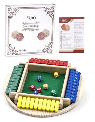 Productafbeelding van Shut The Box dobbelspel voor 4 spelers