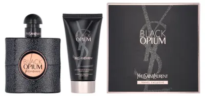 Produktbild von EDP 50 ml/Body Lotion 50 ml/Travel Selection YSL Black Opium Giftset
