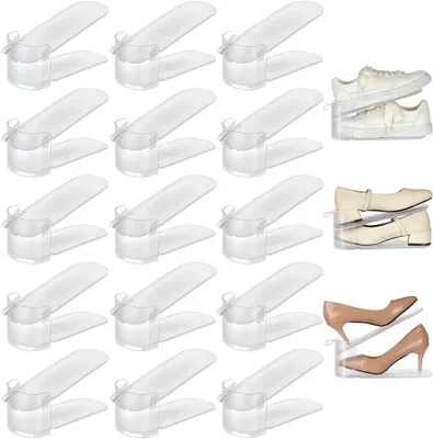Produktbild von 15 Sets Verstellbare Schuhregale zur Platzersparnis