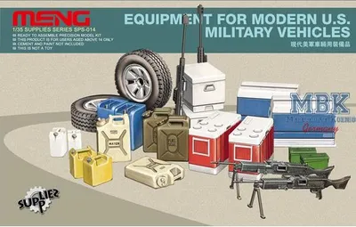 Produktbild von MENG-Model Equipment for modern U.S.Military vehicl  5930039