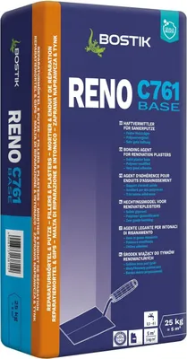 Produktbild von Bostik Reno C761 Base Spritzwurf WTA 25kg Sack Putz Vorspritzmörtel