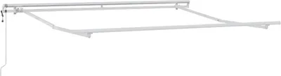 Image de vidaXL Cadre de store blanc 300 x 250 cm aluminium