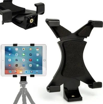 Obrázek produktu pro Univerzální adaptér pro držák tabletu na stativ se závitem 1/4" - vhodný pro tablety od 4,8" (12 cm) do 7,8" ...