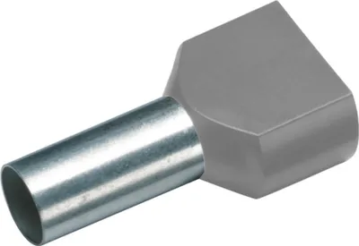 Zdjęcie produktu dla Cimco 187713 Końcówka dwużyłowa 10 mm² częściowo izolowana czerwona 100 szt