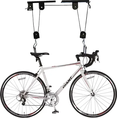 Obrázek produktu pro Zvedák na jízdní kola 60 kg E-Bike Lift Stropní montáž garážového zavěšení jízdního kola Držák pro zvedání jízdních kol Stropní držák jízdního kola