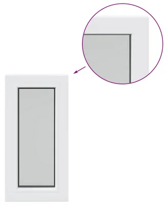 Image de vidaXL Fenêtre pour cave RISOR, 30 x 60 cm, PVC et verre