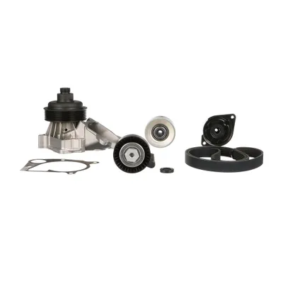 Produktbild von GATES KP16PK2083 Wasserpumpe + Keilrippenriemensatz für BMW 3 Limousine (E46) 3 Touring (E46) 3 Coupe (E46) 3 Cabrio (E46) X5 (E53)