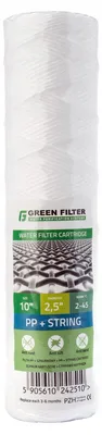 Image de Green Filter C10PS520 Cartouche filtrante eau 2-en-1 Polypropylène