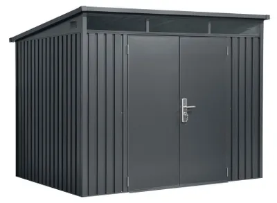 Produktbild von osoltus Premium Metall Gerätehaus Skylight 8 m² 280 x 300 cm