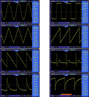 Produktbild von FG-200 DDS funkčný generátor signálu Počítadlo frekvencie 0,01Hz - 500KHz Modul zdroja signálu Sínusový+štvorcový+zubový priebeh