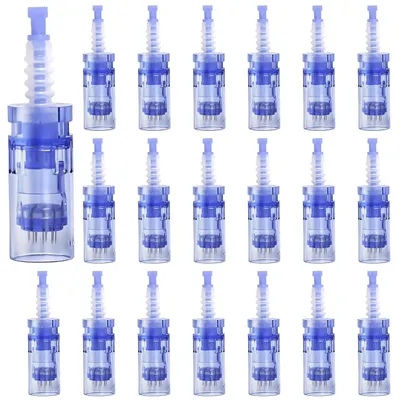 Obrázek produktu pro Náhradní jehlové hlavice pro dermapen, 12 jehel, určené pro mikroneedling