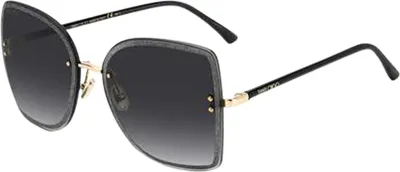 Obrázok produktu pre Jimmy Choo LETI/S 2M2 BLACK GOLD 62/15/145 Dámske slnečné okuliare