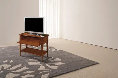 Image de Rtv Design Sideboard Fernseh Low Kommode tv Luxus Schrank Holz braun Möbel