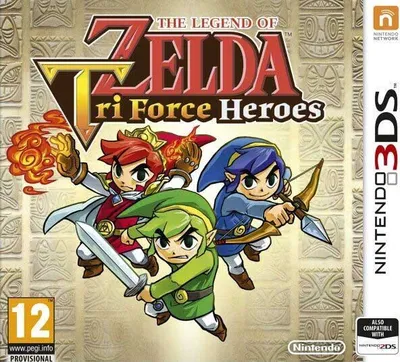 Produktbild von Nintendo Games 3ds The Legend Of Zelda Tri Force Heroes PAL PAL