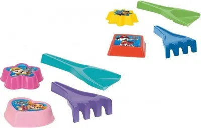 Produktbild von WADER Paw Patrol Schaufel u.Rechenset