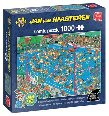 Produktbild von Jan van Haasteren - Hockey - Meisterschaften (1000 Teile), 1000 Stück(e), Humor, 15 Jahr(e)