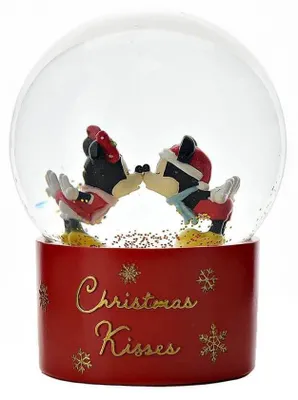 Disney Schneekugel – Mickey & Minnie, 16x12x12 cm, Harz