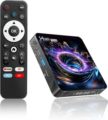 Produktbild von Android TV Box 8K Auflösung, 1,5 GB RAM, 16 GB Speicher, Dual WLAN für die Unterhaltung