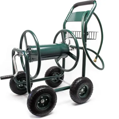 Produktbild von Gartenschlauchwagen, Schlauchwagen, Gartenbewässerung, Bewässerung, Schlauchaufroller, Aufrollsystem, Schlauch
