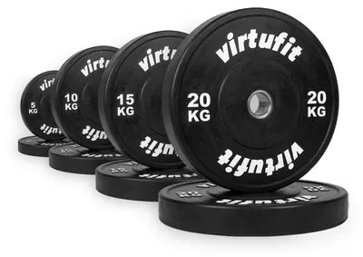 Zdjęcie produktu dla VirtuFit Zestaw Bumper Plate 100 kg Czarny