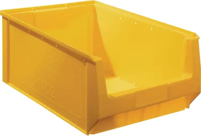 Image de Bac à bec L500/450xl310xH200mm PE jaune