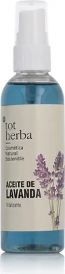 Produktbild von Tot herba 8425284221385, Massageöl, 100 ml, Feuchtigkeitsspendend, Beruhigend, Lavendel, Lavendel, HELIANTHUS ANNUUS SEED OIL, ISOPROPYL MIRISTATE, CAPRYLIC / CAPRIC TRIGLYCERIDE, PRUNUS AMYGDALUS...