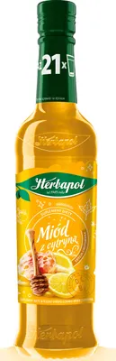 Obrázok produktu pre Herbapol citrónový a medový sirup, 420 ml