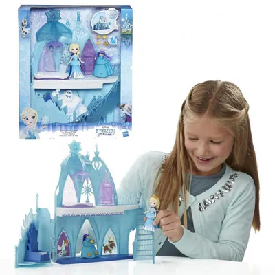 Zdjęcie produktu dla Hasbro Frozen Little Kingdom Elsa’s Frozen Castle, 4 lat(a)