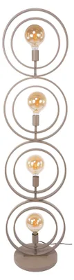 Obrázek produktu pro FURNLUX stojací lampa Turn Around béžová 40 cm / hlavní barva: béžová / rozměry: 40 x 163 x 30 cm
