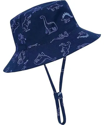 Produktbild von Kinder Sonnenhut atmungsaktiv UV-Schutz 4-8 Jahre Royal Blue