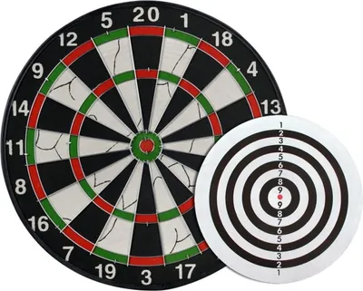 Produktbild von Equinox Flocked Dartboard Orion - Inklusive 6 Darts