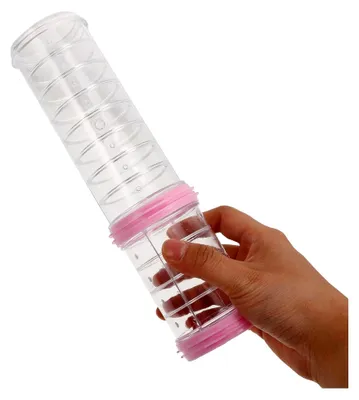 Produktbild von Hamsterröhrensatz aus transparentem Kunststoff für Hamster, Eichhörnchen und Meerschweinchen