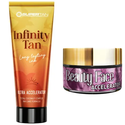 Zdjęcie produktu dla Supertan Infinity Tan + Słoiczek Beauty Face