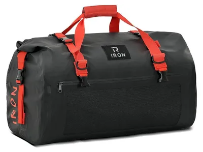 Productafbeelding van Motorfiets achtertas, bagagetas, waterdicht, 70 liter, zwart