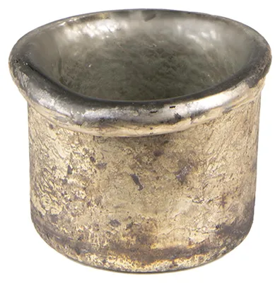 Obrázok produktu pre Clayre & Eef Držiak na čajovú sviečku Ø 8*7 cm Zlaté sklo