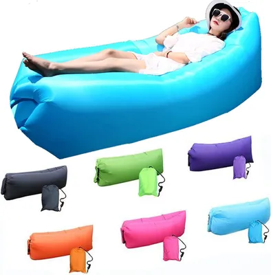 Produktbild von Aufblasbare Liege mit Tragepaket für Outdoor Camping Reisen Wandern
