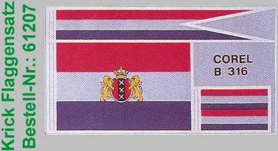 Produktbild von Krick Flaggensatz Dolphyn