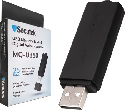 Produktbild von Esonic MQ-U350 Mini-Diktiergerät im Flash-Disk 8 GB