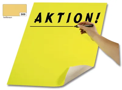 Produktbild von Kreul Plakatkarton 380g/m², 48x68cm, 10 Bogen, hellbraun