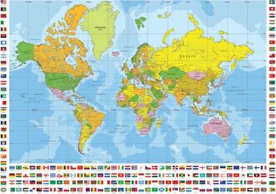 Immagine prodotto di Puzzle ANATOLIANI Mappa del mondo politico XL 700 pezzi